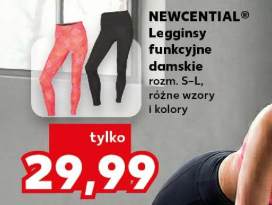 NEWCENTIAL® Legginsy funkcyjne damskie