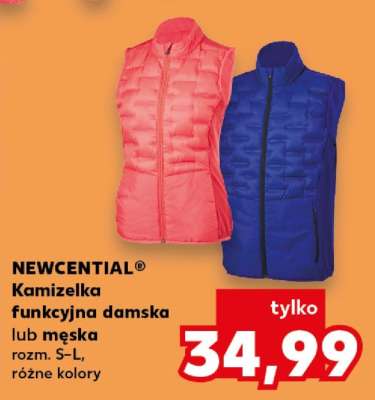 NEWCENTIAL® Kamizelka funkcyjna damska lub męska