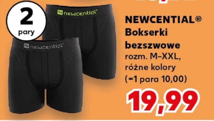 NEWCENTIAL Bokserki bezszwowe