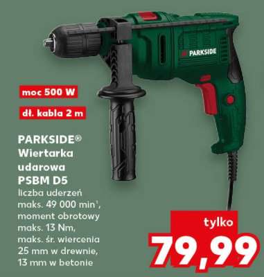 PARKSIDE® Wiertarka udarowa PSBM D5