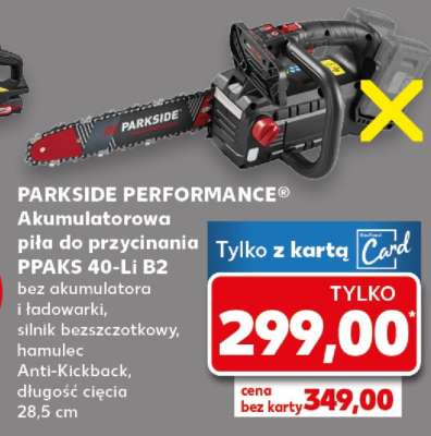 PARKSIDE PERFORMANCE Akumulatorowa piła do przycinania PPAKS 40-Li B2