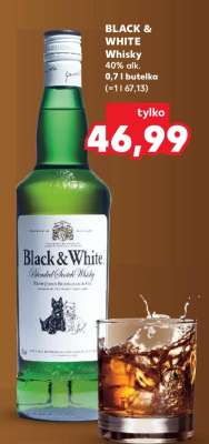 BLACK & WHITE Whisky
