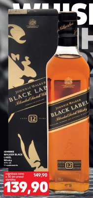 JOHNNIE WALKER BLACK LABEL
