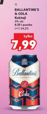 BALLANTINE’S & COLA Koktajl
