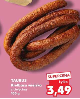 TAURUS Kiełbasa wiejska z cielęciną