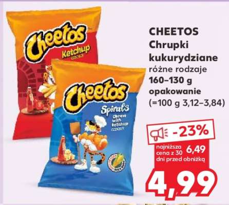 CHEETOS Chrupki kukurydziane
