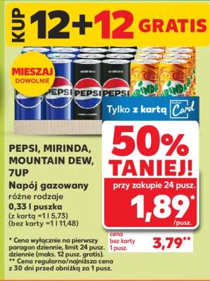 PEPSI, MIRINDA, MOUNTAIN DEW, 7UP