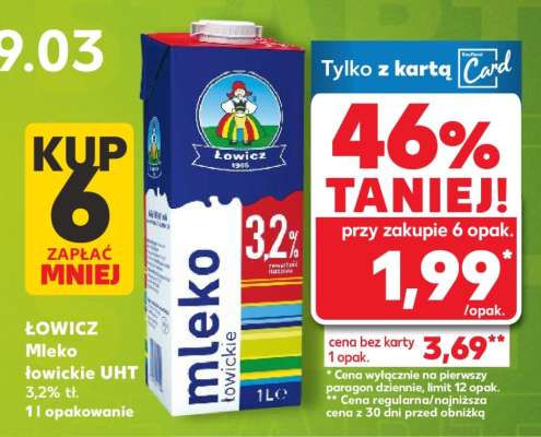 ŁOWICZ Mleko łowickie UHT 3,2% tł.