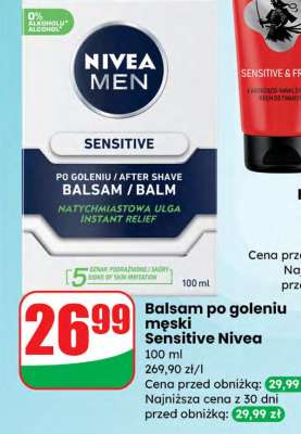 Balsam po goleniu męski Sensitive Nivea