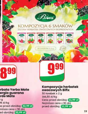 Kompozycja herbatek owocowych Bifix