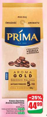 Kawa ziarnista Aroma Gold Prima