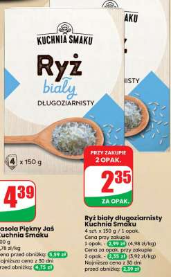 Ryż biały długoziarnisty Kuchnia Smaku