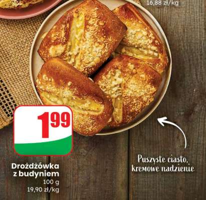 Drożdżówka z budyniem