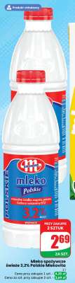 Mleko spożywcze świeże 3,2% Polskie Mlekovita