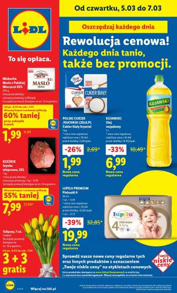 Gazetka Lidl - 5.03.2026 - 7.03.2026.
