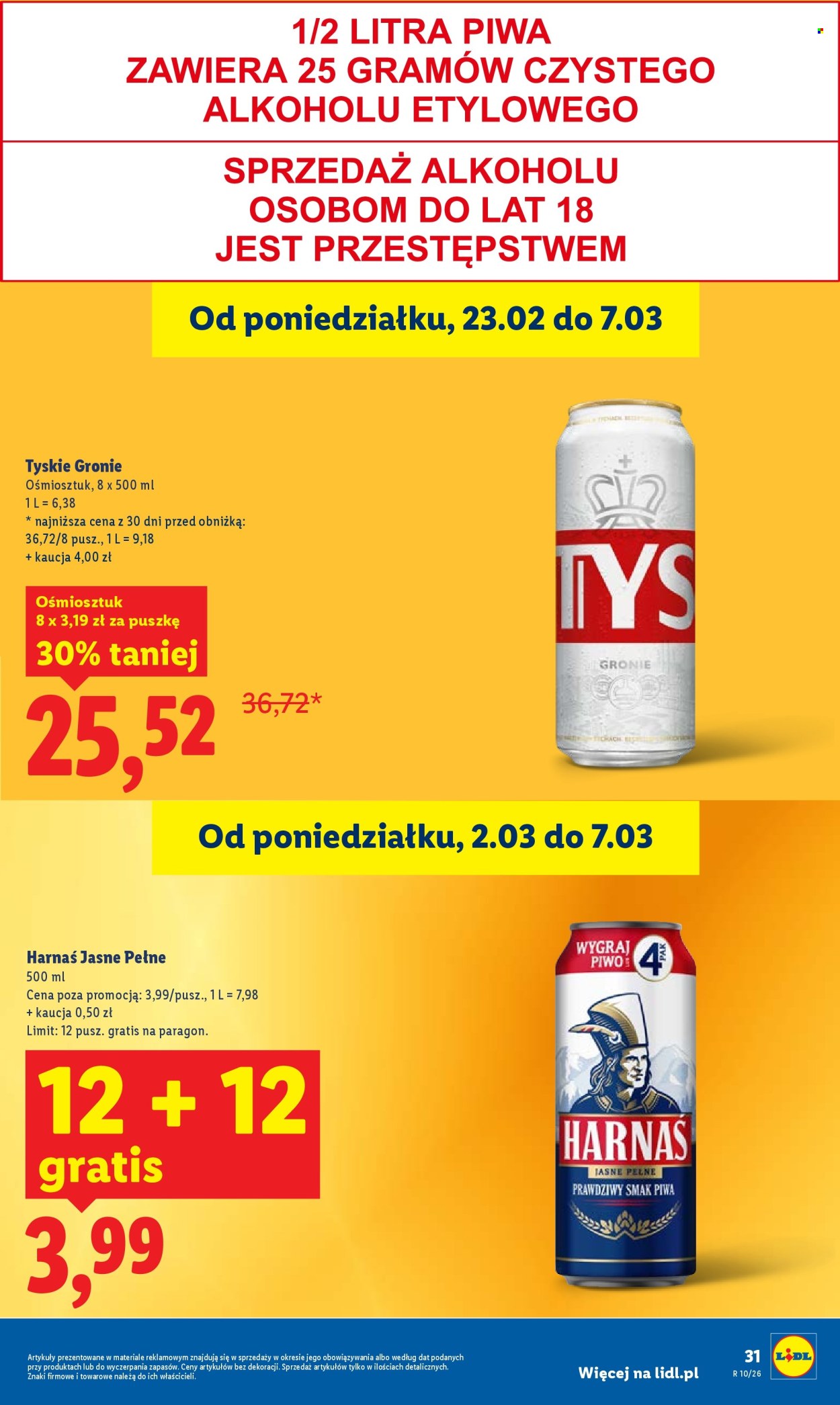 Gazetka Lidl - 5.03.2026 - 7.03.2026. Strona 31