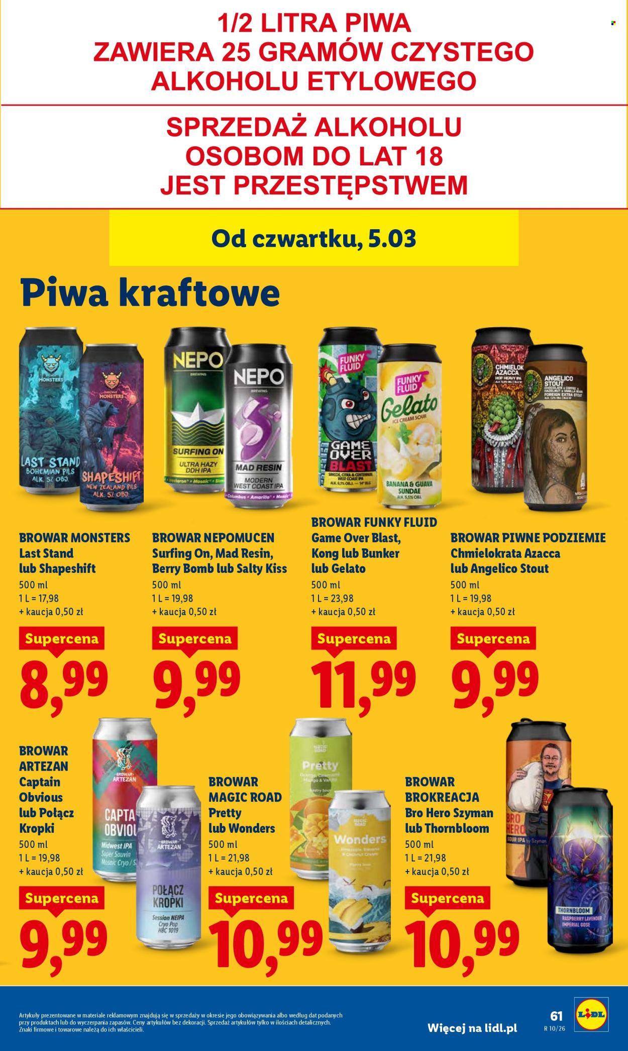 Gazetka Lidl - 5.03.2026 - 7.03.2026. Strona 63