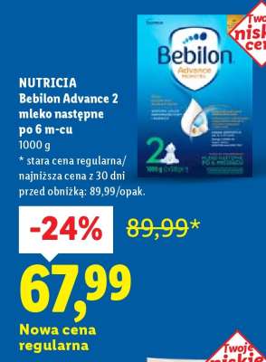 NUTRICIA Bebilon Advance 2 mleko następne po 6 m-cu