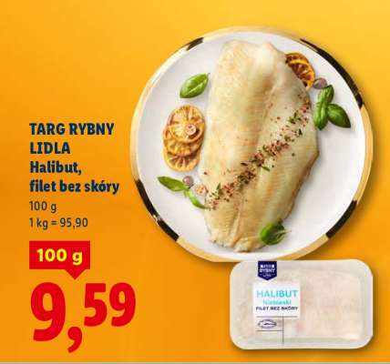 HALIBUT FILET BEZ SKÓRY