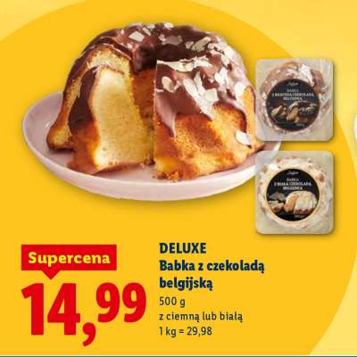 DELUXE Babka z czekoladą belgijską