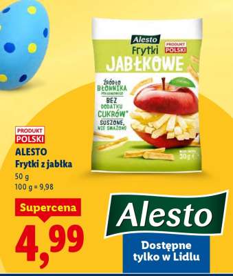 ALESTO Frytki z jablka