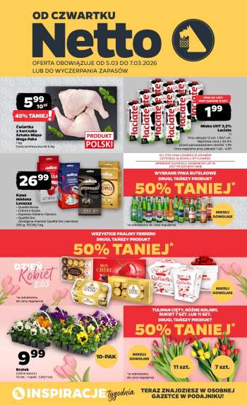 Gazetka Netto - 5.03.2026 - 7.03.2026.