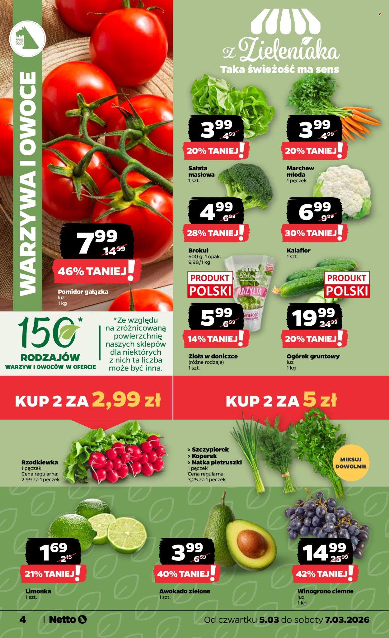 Gazetka Netto - 5.03.2026 - 7.03.2026. Strona 4