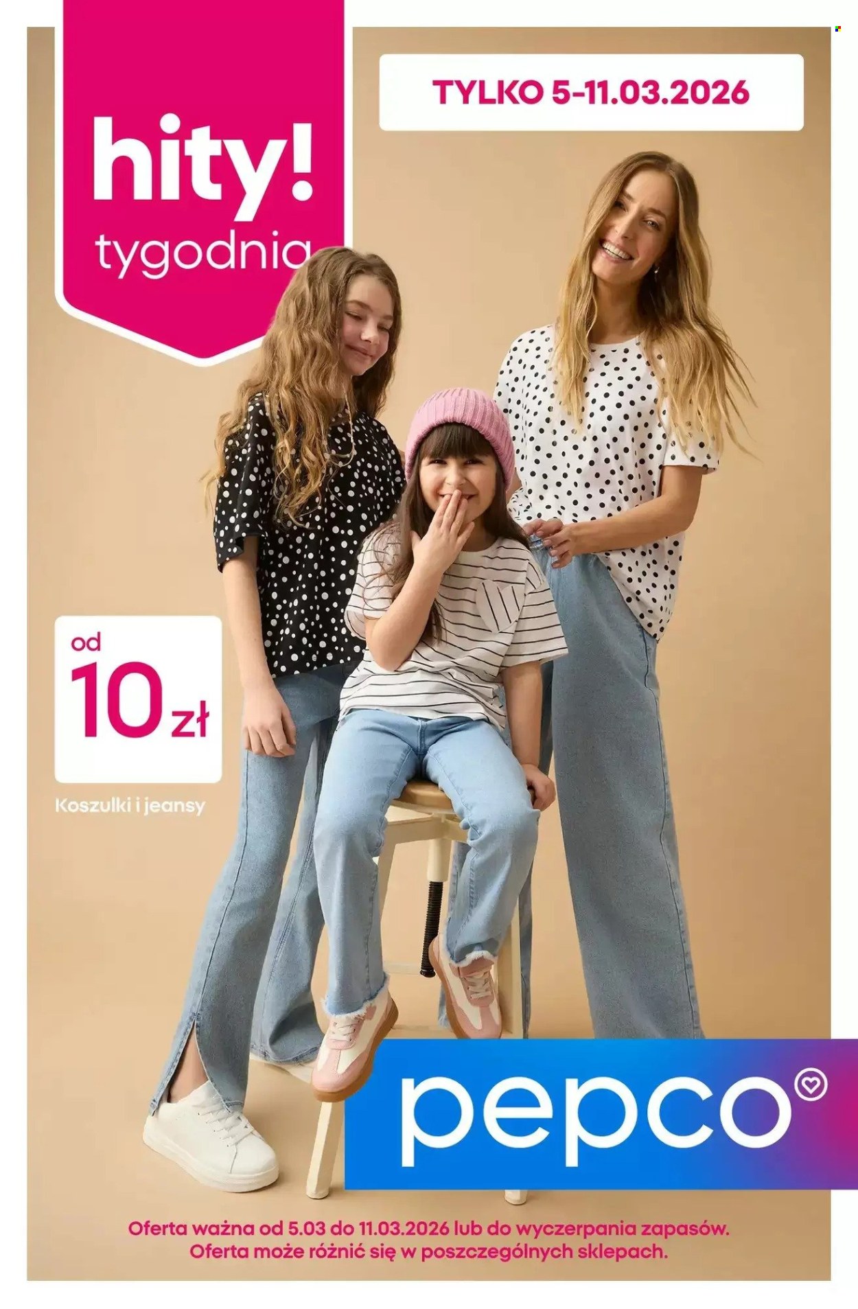 Gazetka Pepco - 5.03.2026 - 11.03.2026. Strona 1