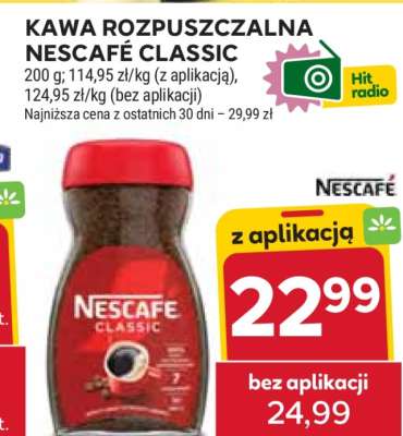 Kawa rozpuszczalna NESCAFÉ CLASSIC