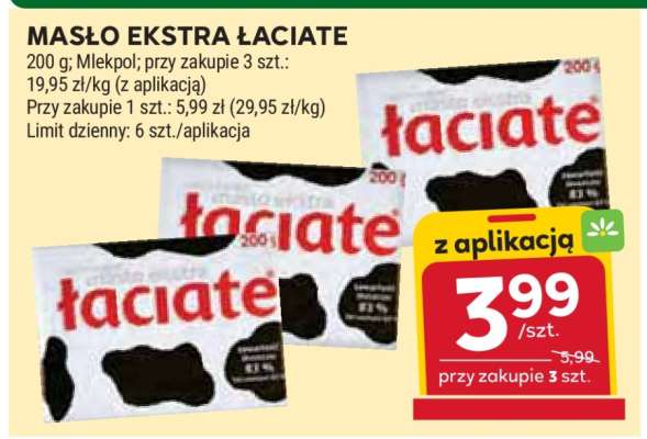 Masło ekstra ŁACIATE