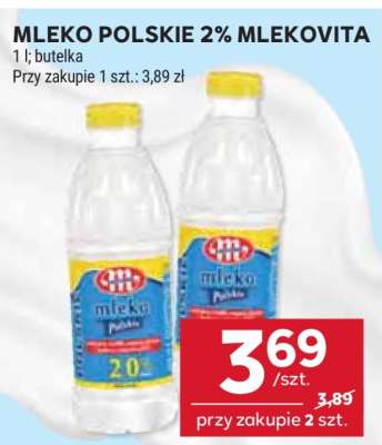 Mleko Polskie 2% Mlekovita