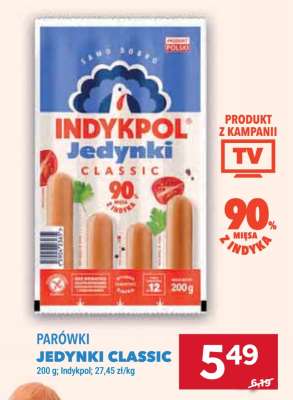 PARÓWKI JEDYNKI CLASSIC