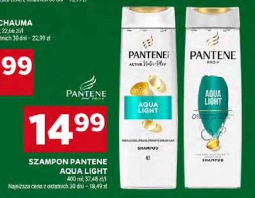 Szampon Pantene Aqua Light