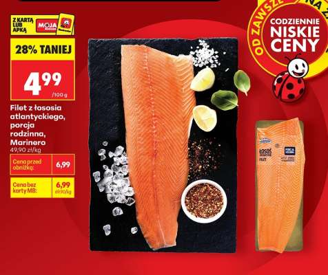 Filet z łososia atlantyckiego porcja rodzinna Marinero