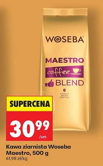 Kawa ziarnista Woseba Maestro, 500 g