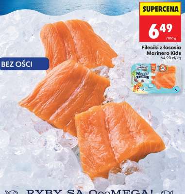 Fileciki z łososia Marinero Kids