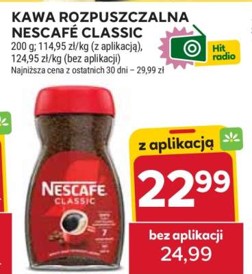 Kawa rozpuszczalna NESCAFÉ CLASSIC