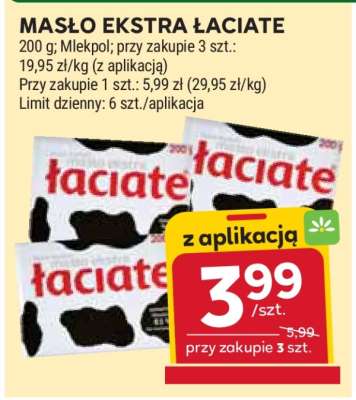 Masło ekstra ŁACIATE