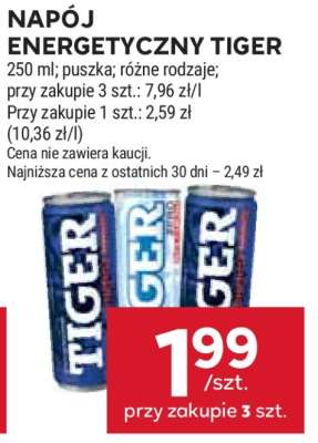 Napój energetyczny Tiger