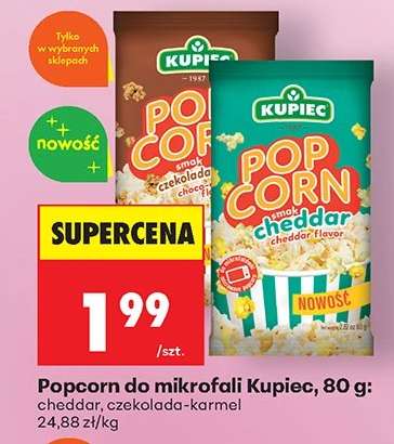 Popcorn do mikrofalí Kupiec, 80 g