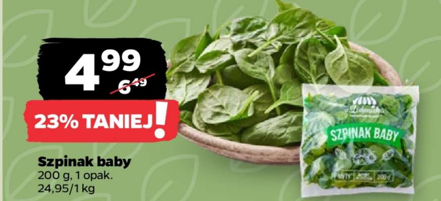 Szpinak baby