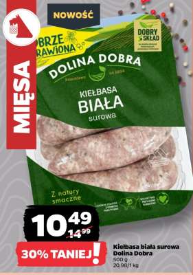 Kiełbasa biała surowa Dolina Dobra