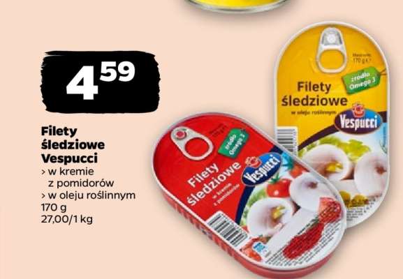 Filety śledziowe Vespucci