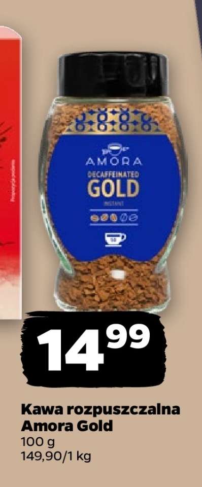 Kawa rozpuszczalna Amora Gold