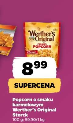 Popcorn o smaku karmelowym Werther’s Original