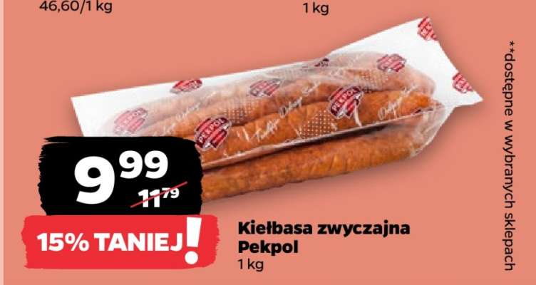 Kiełbasa zwyczajna Pekpol