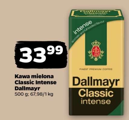 Kawa mielona Classic Intense Dallmayr