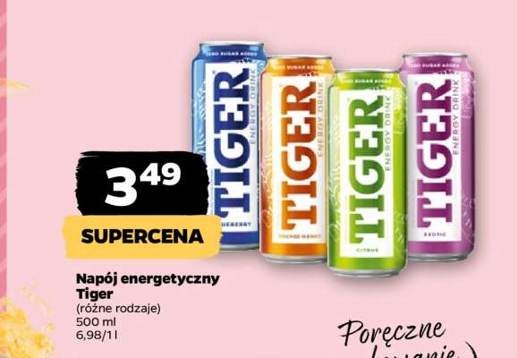 Napój energetyczny Tiger