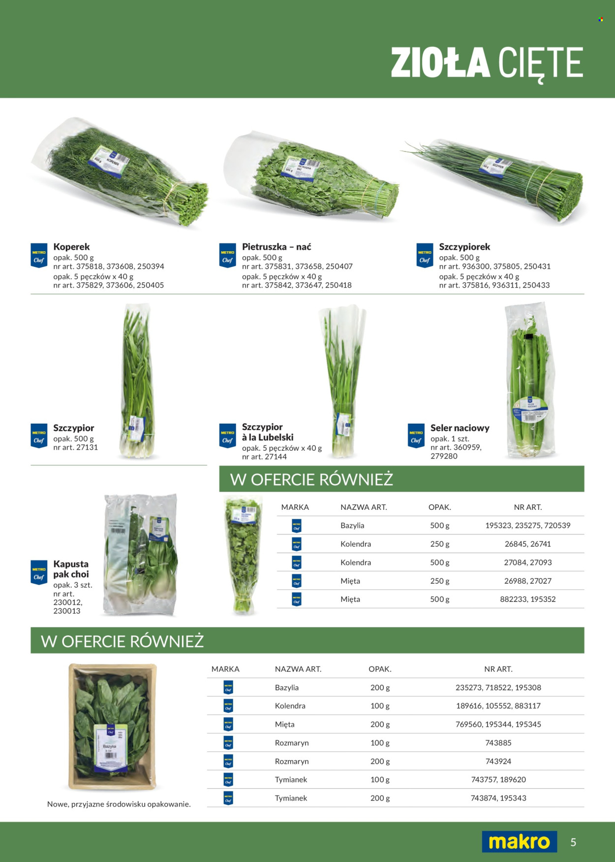 Gazetka Makro. Strona 5