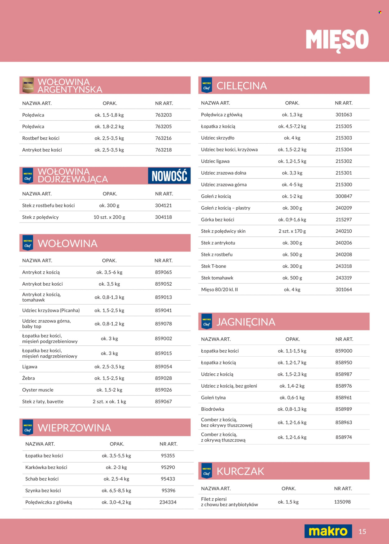 Gazetka Makro. Strona 15